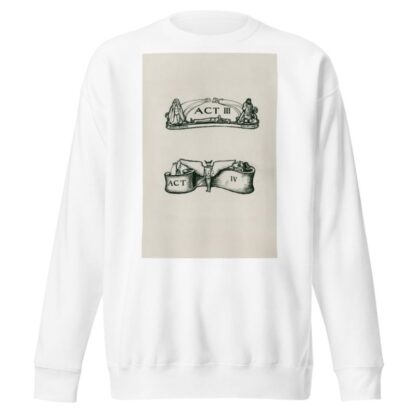 Hamlet; Headings by Byam Shaw Sweatshirt
