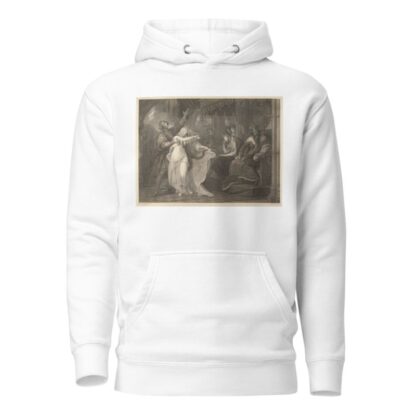 Hamlet; Act IV, Scene V, Elsinore — King, Queen, Laertes, Ophelia, etc. by Benjamin West Hoodie