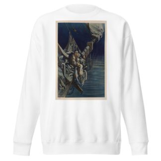 He killed the albatross by Udo Keppler Sweatshirt