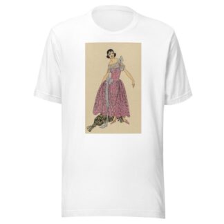 ÉCLATANTE. – Ravissante robe en moire… by Anonymous T-Shirt