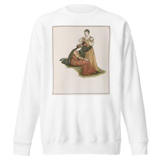 The Pied Piper of Hamelin Pl 38 by Kate Greenaway Sweatshirt