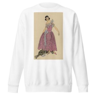 ÉCLATANTE. – Ravissante robe en moire… by Anonymous Sweatshirt