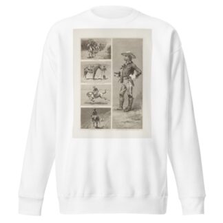 Lieutenant Johnson and the Tenth United States Cavalry in Arizona by Frederic Remington Sweatshirt
