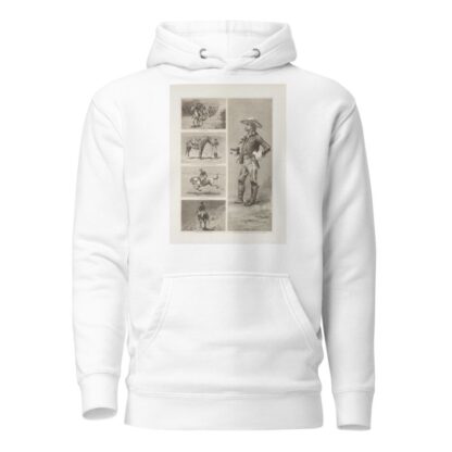 Lieutenant Johnson and the Tenth United States Cavalry in Arizona by Frederic Remington Hoodie