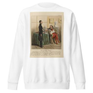 Pensionnat Robert Macaire by Honoré Daumier Sweatshirt