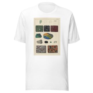 Plate VI: Felspathic Minerals and Rocks, Micaceous Minerals, Granite by Johann Gottlob Kurr T-Shirt