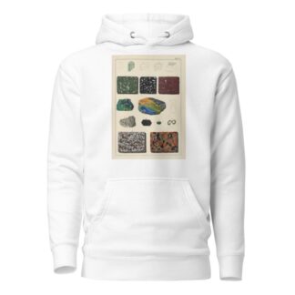 Plate VI: Felspathic Minerals and Rocks, Micaceous Minerals, Granite by Johann Gottlob Kurr Hoodie