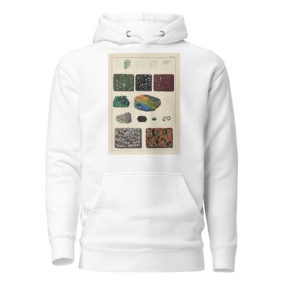 Plate VI: Felspathic Minerals and Rocks, Micaceous Minerals, Granite by Johann Gottlob Kurr Hoodie