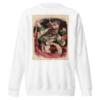 Portrait authentique de Rocambole by André Gill Sweatshirt