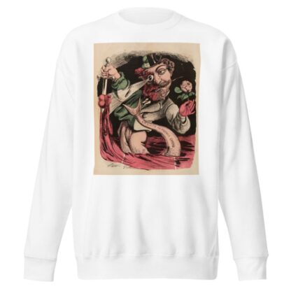Portrait authentique de Rocambole by André Gill Sweatshirt