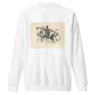 Shifting his Capital by Sir John Tenniel Sweatshirt