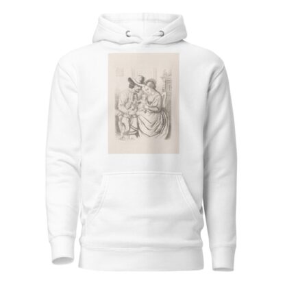 Family with young children by Wilhelmus Petrus van Geldorp Hoodie