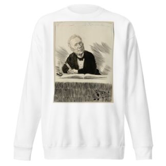 Portrait de Xavier Marmier by Manuel Luque Sweatshirt