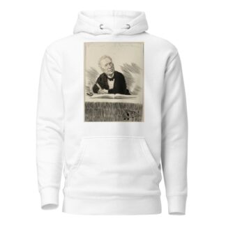 Portrait de Xavier Marmier by Manuel Luque Hoodie