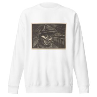 De oude visser by Arend Hendriks Sweatshirt