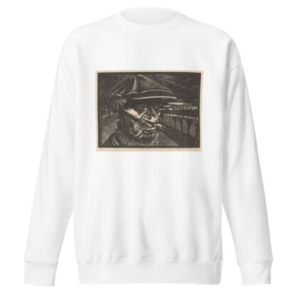 De oude visser by Arend Hendriks Sweatshirt