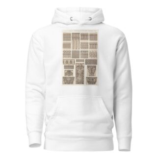 Nineveh & Persia No. 3 by Owen Jones Hoodie