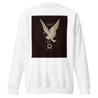 Logo for Ruppert Beer with eagle by Winold Reiss Sweatshirt