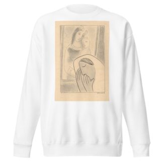 In front of a Picture of Madonna by Mikuláš Galanda Sweatshirt