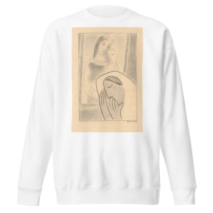 In front of a Picture of Madonna by Mikuláš Galanda Sweatshirt