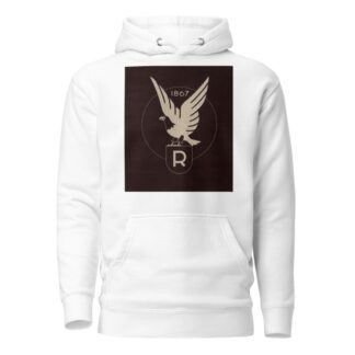 Logo for Ruppert Beer with eagle by Winold Reiss Hoodie