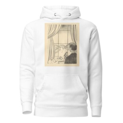 The painter in front of his window by Gustave Van de Woestijne Hoodie