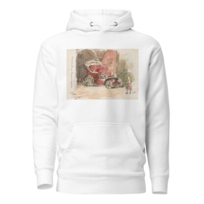 De automobile van Steengracht-Moyland in het Prinzenhof te Cleve by Carel Nicolaas Storm van 's-Gravesande Hoodie