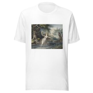 Hamlet, IV, 7, Ophelia falling into the water by Johann Heinrich Ramberg T-Shirt