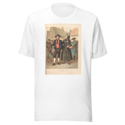 Deutsche Volkstrachten Pl.46 by Albert Kretschmer T-Shirt