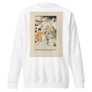 The old man planted the seed by Norman Hinsdale Pitman Sweatshirt