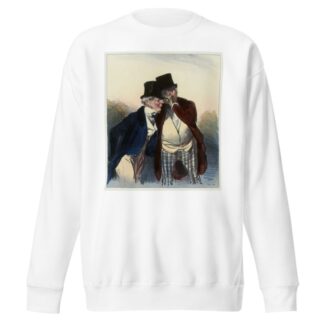 Après le café by Paul Gavarni Sweatshirt