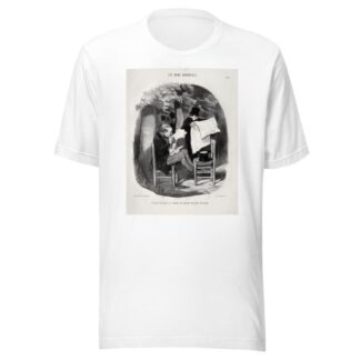 What the bourgeois calls a slight distraction by Honoré Daumier T-Shirt