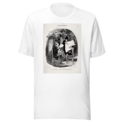 What the bourgeois calls a slight distraction by Honoré Daumier T-Shirt