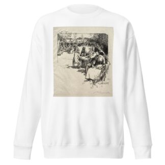 Bal au Point-du-Jour by Auguste Louis Lepère Sweatshirt