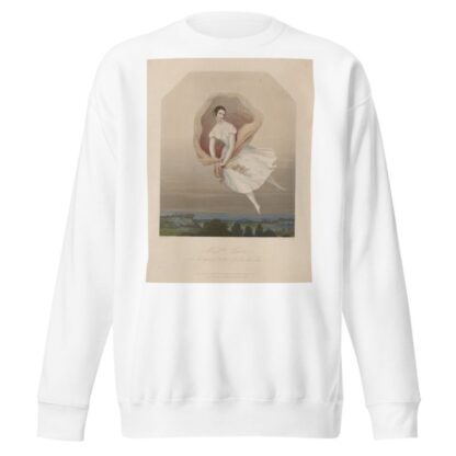 Madlle Cerito in the grand ballet Le lac des fées by Augusti Vizentini Sweatshirt