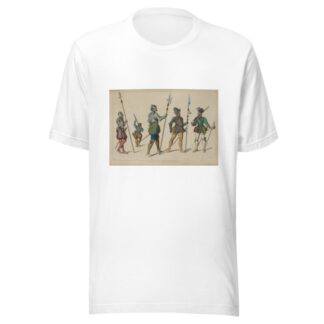 Troupes Francaises, et Espagnoles. 2me moitré du XVIe s[iècle.] 1547. 1562. 1568. 1580. by Raphaël Jacquemin T-Shirt