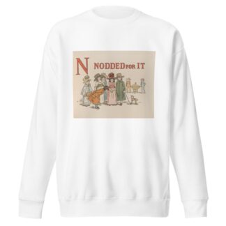 A Apple Pie Pl 13 by Kate Greenaway Sweatshirt
