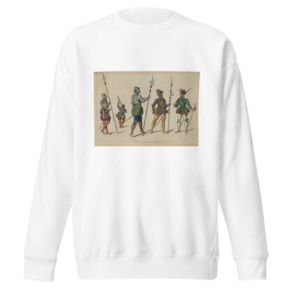 Troupes Francaises, et Espagnoles. 2me moitré du XVIe s[iècle.] 1547. 1562. 1568. 1580. by Raphaël Jacquemin Sweatshirt