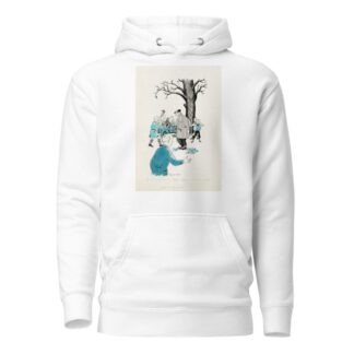 Jongens trekken aan een handkar by Eddy de Smet Hoodie