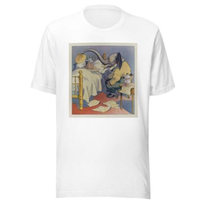 Sitting up with a sick friend by Louis Glackens T-Shirt