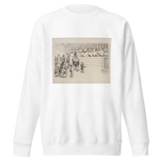 Wealthy Americans, depicted as Italian Doges by William Henry Walker Sweatshirt