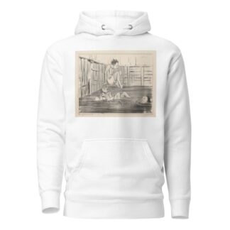 False position by Honoré Daumier Hoodie