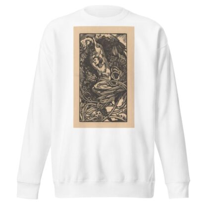Gevleugelde vrouw met schedels by Johannes Josephus Aarts Sweatshirt
