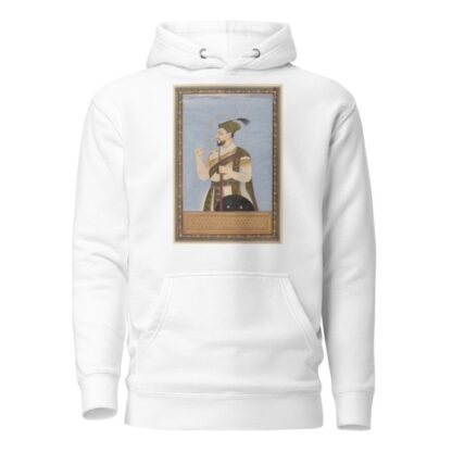 Portret van Sultan Mahmud, zoon van Ibrahim Adil-shah na zijn vader is hij heerser over Bijapur geweest by Anonymous Hoodie