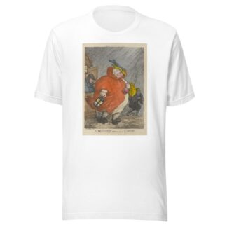 A midwife going to a labour by Thomas Rowlandson T-Shirt