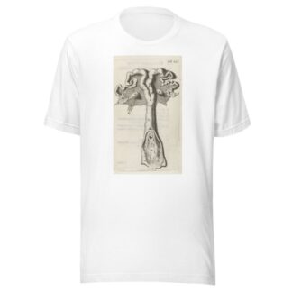 Anatomical illustration of the cervix, uterus, fallopian tubes and ovaries by Hendrik Bary T-Shirt