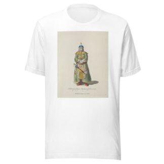 Habit of a Chinese mandarin of war in 1700. Mandarin de guerre de la Chine. by Charles Grignion T-Shirt