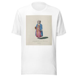 Habit of a gentlewoman in Moscow in 1768. Femme de Moscou. by Charles Grignion T-Shirt