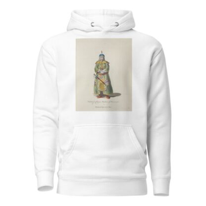Habit of a Chinese mandarin of war in 1700. Mandarin de guerre de la Chine. by Charles Grignion Hoodie