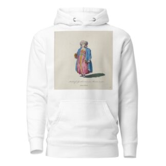 Habit of a gentlewoman in Moscow in 1768. Femme de Moscou. by Charles Grignion Hoodie